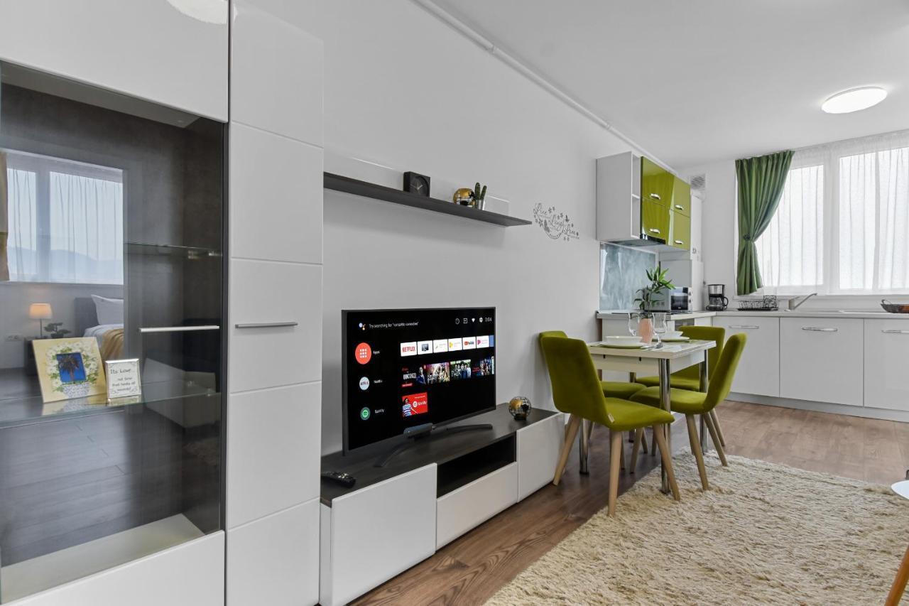 Modern In New Building With Panoramic View Brasov Exterior photo